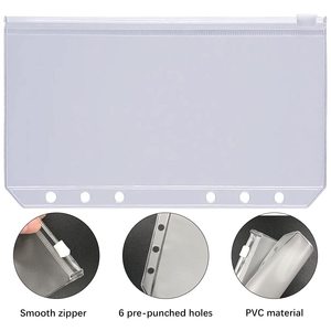 A5 A6 tùy chỉnh PU Bìa tiền tiết kiệm thách thức chất kết dính cuốn sách với tiền mặt phong bì - Product Image 4