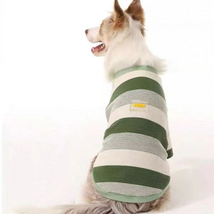 Ropa Clásica y Retro para Perros, Camiseta a Rayas para Perros Pequeños y Medianos, Schnauzer, Border <span class=keywords><strong>Collie</strong></span>, Golden Retriever, Labrador - Product Image 4