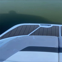 Plateforme de bain et tapis de cockpit pour bateau Sea Doo 230 Challenger 2013, en mousse EVA imitation teck, style SeaDek MarineMat, auto-adhésif