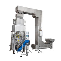 Machine d'emballage alimentaire automatique multi-têtes pour sachets de riz, céréales, haricots mungo, cacahuètes grillées, chips et snacks