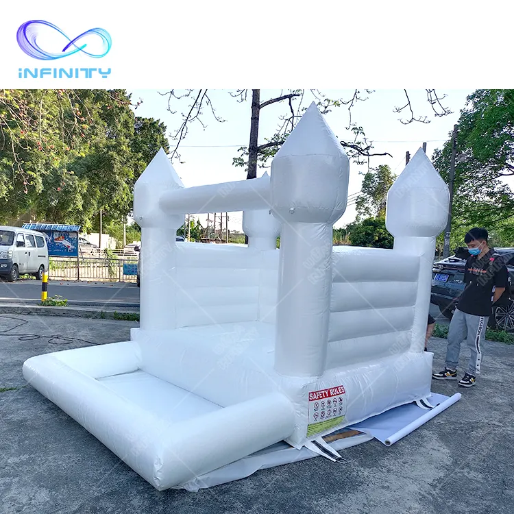 Fabricante de Transporte Da Gota de Casamento Inflável Saltando Castelos Infláveis Jumper Mini Bouncer Inflável Comercial Casa