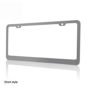 Marco de Matrícula de Aleación de Aluminio para Automóviles de Oriente Medio, Marco Metálico para Matrícula, Venta al Por Mayor - Product Image 6