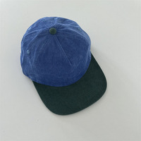 5 Paneel Ongestructureerde Snapback Hoed Met Borduurwerk Logo, 5 Panel Corduroy Baseballpet Hoed