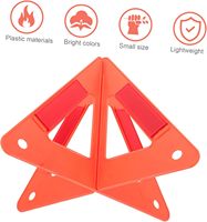 Support d'avertissement réfléchissant de haute qualité outil d'avertissement de voiture de route de Triangles d'urgence de voiture de bord de route