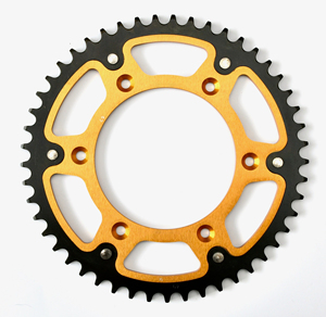 Piñón Trasero Híbrido de Acero y Aluminio OEM Personalizado 520 <span class=keywords><strong>42</strong></span> 53T para Motocicleta Todoterreno KTM 890 Adventure R - Product Image 2