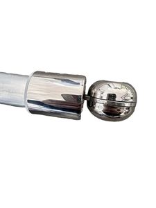 Nouvelle Tringle de Douche Courbée Ajustable en Aluminium – Remplacement Écologique pour Caravanes et Camping-Cars (Ouvertures de 35 et 40 pouces, 3 Sections) - Product Image 5