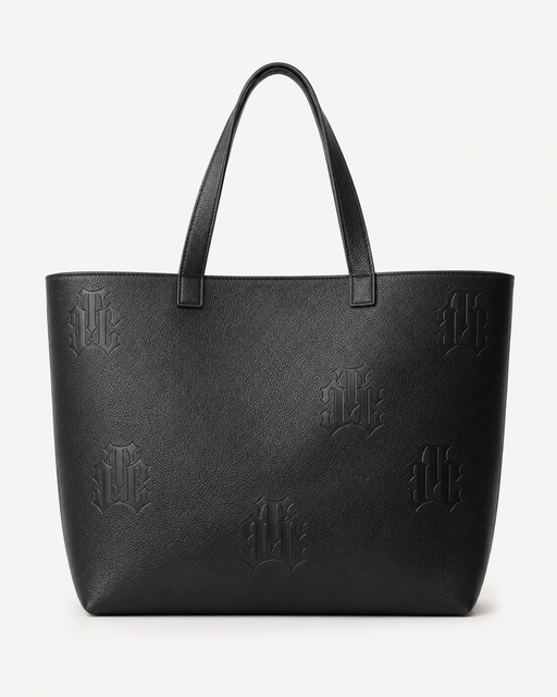 Low MOQ PU Leather Handbags Grain Texture Shoulder Tote for Shopping and Work Use