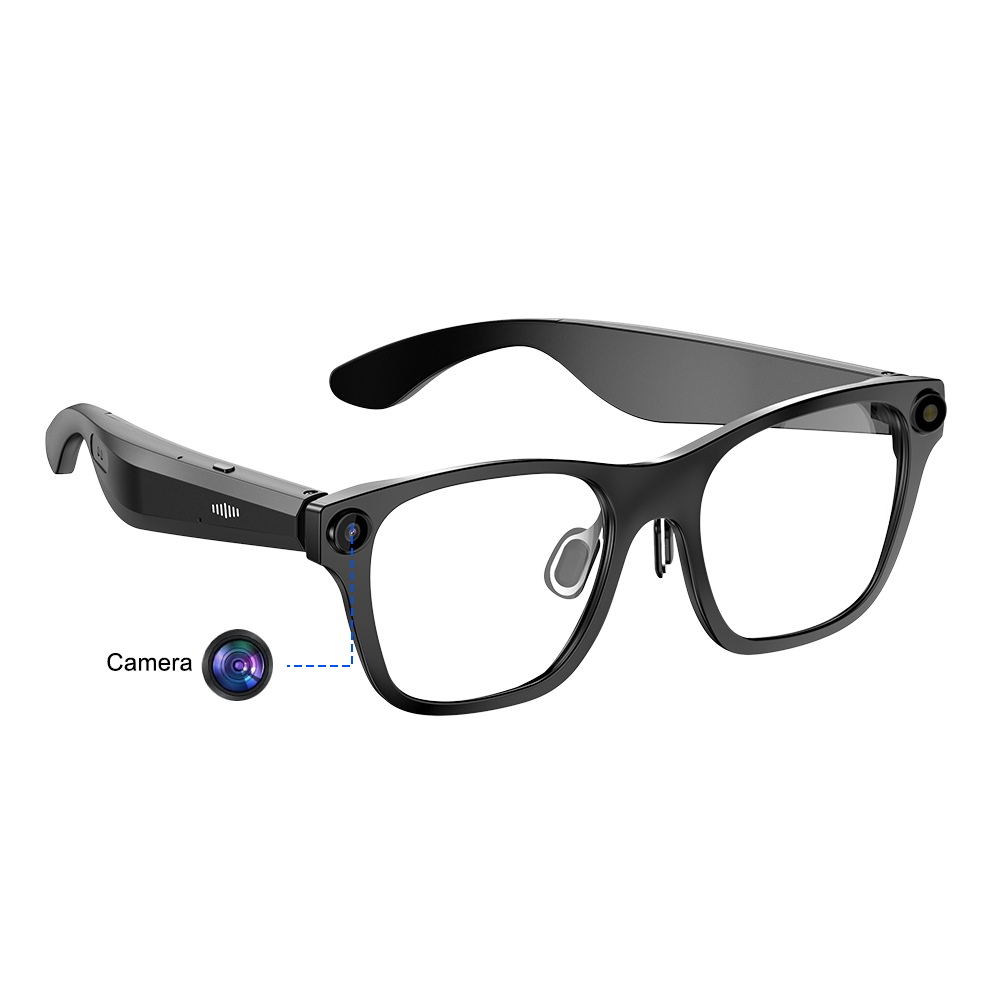 S336 Smart AI Glasses BT Call 2000W Pixel Camera 1080P Video Al Chat WiFi Translation Men Smart Wearable Headset 2026