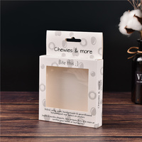 Boîte attache-tétine en Silicone, jouet à mâcher, anneau de dentition, boîtes d'emballage en papier, de haute qualité, Design personnalisé, pour bébé