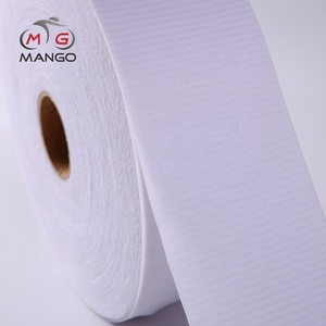 New Custom Trắng Độ Bền Cao Mây Mây Dây Thắt Lưng Đi Xe Đạp Dây Đeo Đàn Hồi <span class=keywords><strong>Webbing</strong></span> - Product Image 6