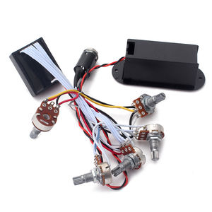 3 banda EQ activo bajo la camioneta de arnés de cableado de <span class=keywords><strong>guitarra</strong></span> preamplificador para <span class=keywords><strong>guitarra</strong></span> - Product Image 3