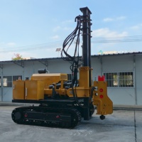 Compacteur solaire sur chenilles, moteur, pompe, moteur, composants centraux pour centrale photovoltaïque, installation au sol-Pilote de pile solaire
