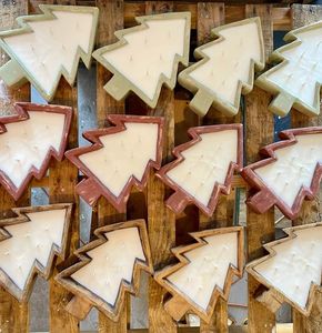 Candela <span class=keywords><strong>di</strong></span> <span class=keywords><strong>Natale</strong></span> LANJO in Ciotola <span class=keywords><strong>di</strong></span> Legno Grande, Profumata con Essenze Natalizie - Product Image 6