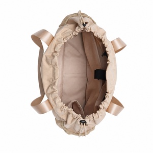 Sac fourre-tout imperméable personnalisé LAMGOYI pour femmes, sac de sport en toile, sac à bandoulière, sac de shopping avec poche zippée, multi-poches, voyage, plage - Product Image 4