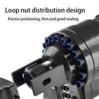 LZ-25 Tragbare Elektrische Hydraulische Stanzmaschine für Eisen/Kupfer/Aluminiumplatten 20T Leistung 2000W 3-10mm Dicke