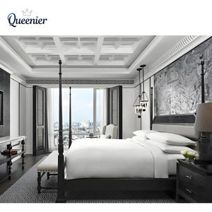 Juego <span class=keywords><strong>de</strong></span> Dormitorio Moderno <span class=keywords><strong>de</strong></span> Madera Sólida <span class=keywords><strong>de</strong></span> 3-5 Estrellas para <span class=keywords><strong>Hotel</strong></span>, Cama Completa con Garantía <span class=keywords><strong>de</strong></span> 10 Años, Diseño Ecológico para Resort, Apartamento, Villa - Product Image 2