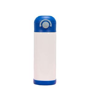 Vaso Térmico Infantil de Acero Inoxidable de 14oz con Aislamiento al Vacío, Antideslizante, con Pajita y Tapa, Personalizable con Logotipo - Product Image 1