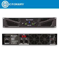 Amplificateur de puissance professionnel double canal CROWN XLi800 300W 2U à montage en rack, amplificateur audio haute puissance pour système de sonorisation PA