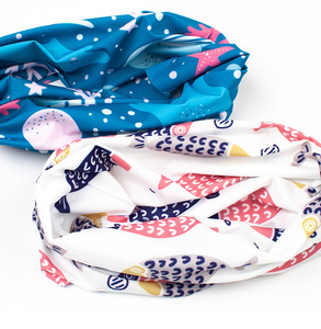 Scaldacollo in Seta Ghiacciata per Bambini, Protezione UV Estiva, Maschera Viso Senza Cuciture, <span class=keywords><strong>Bandana</strong></span> per Sport e Giochi all'Aperto - Product Image 6