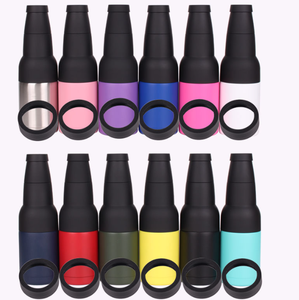 Yeway Isolé En Métal Peut Refroidisseur 12oz Mince Peut Refroidisseur Maigre Peut Refroidisseur En Acier Inoxydable Porte-Boisson pour Bière, Boissons Énergisantes - Product Image 1