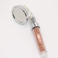 Pommeau de douche moderne portatif avec filtre ionique détachable, accessoires de robinetterie de salle de bain en plastique ABS, fonction de massage