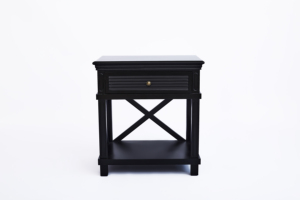 <span class=keywords><strong>Table</strong></span> <span class=keywords><strong>de</strong></span> <span class=keywords><strong>chevet</strong></span> moderne personnalisable à un tiroir - 60 cm - <span class=keywords><strong>Table</strong></span> <span class=keywords><strong>de</strong></span> <span class=keywords><strong>chevet</strong></span> compacte pour appartement (blanc/noir en option) - Product Image 3