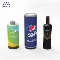 Bouteille publicitaire gonflable personnalisée durable pour la promotion de marques, les promotions de boissons, les salons professionnels et les festivals