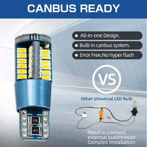 LED İç Mekan Okuma Lambası 3014 57smd Canbus Hatasız T10 194 168 W5W 921 12V-24V 2 Yıl Garantili - Product Image 3