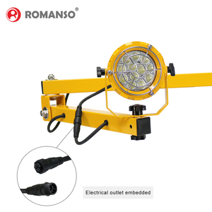 ไฟส่องสว่างแบบสวิงอาร์ม LED 30W ได้รับการรับรองจาก ETL สำหรับงานคลังสินค้า อุปกรณ์ท่าขนถ่าย ไฟ LED สำหรับท่าขนถ่าย - Product Image 4