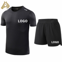 Nouveauté 2026 – Ensembles de T-shirts Sportifs Décontractés à Manches Courtes pour Hommes – Vente en Gros Usine – Style Tendance pour l'Extérieur