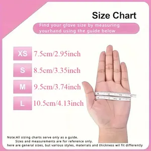 Gants jetables en nitrile rose pour le nettoyage domestique, le travail en cuisine, le jardinage, la vaisselle, sans latex, pour les salons de manucure, les salons de tatouage - Product Image 6