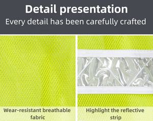 Gilet de refroidissement par eau réfléchissant haute visibilité réglable avec système de gilet de refroidissement circulatoire de refroidissement - Product Image 6