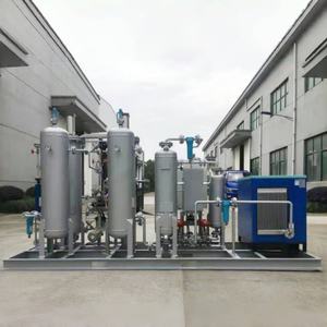 Système de surpression de grande capacité 400L/H pour usine de production d'azote liquide contrôlée par PLC industriel, marque WOBO - Product Image 1