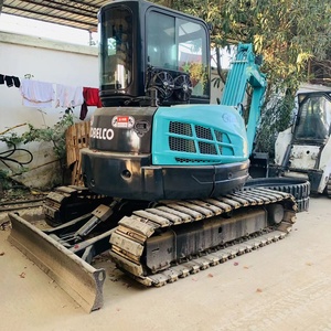 รถขุดขนาดเล็กมือสอง Kobelco SK55SR-6 น้ำหนัก 5.5 ตัน พร้อมขาย รถขุดขนาดเล็กมือสองพร้อมห้องโดยสาร รุ่น SK55 SK55SR SK <span class=keywords><strong>55</strong></span> สภาพดี - Product Image 2