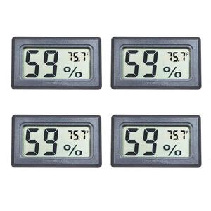 Embedded Mini Digital Hygrometer Thermo LCD Temperature Humidity <b>Thermometer</b> for Reptile Terrarium Pet Tank Cigar Humidor - Product Image 1