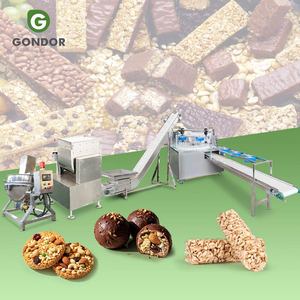 Machine semi-automatique d'extrusion pour la fabrication de barres protéinées, de barres énergétiques et de barres de beurre, avec fonction de découpe et de moulage - Product Image 1