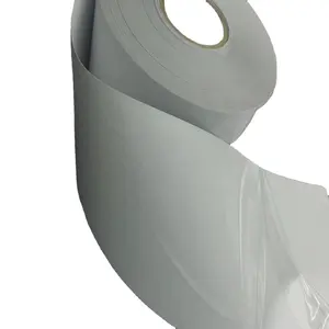 印刷贴纸材料透明PP Pvc乙烯基滚动包装标签塑料印刷不干胶纸膜