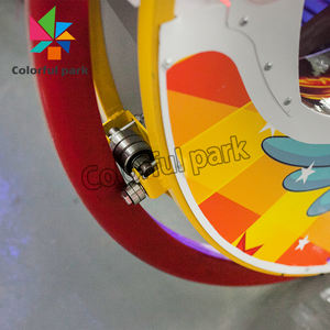 Le nouveau parc de jeux est excitant et amusant, simulant une conduite routière sûre et une voiture Leba à pièces pour 2 personnes - Product Image 6