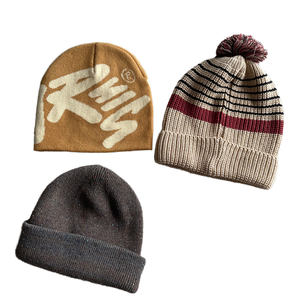 Oem Großhandel Custom Design Jacquard Beanie Hochwertige Unisex Cap Gestrickt Outdoor Winter Ski Acryl Beanie Hüte - Product Image 2