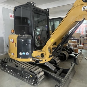 รถขุดขนาดเล็ก CAT 303 มือสอง 3 ตัน รถขุดไฮดรอลิกแบบตีนตะขาบ เครื่องจักรก่อสร้างขนาดกะทัดรัด - Product Image 3
