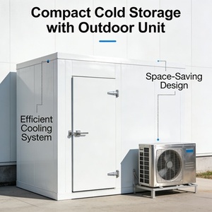 ห้องเย็นสำเร็จรูปสำหรับโรงงานอุตสาหกรรม ห้องแช่แข็งแบบเร็วสำหรับมันฝรั่ง เนื้อสัตว์ <span class=keywords><strong>ปลา</strong></span> ไก่ อาหารทะเล - Product Image 1