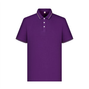 Polo à manches courtes pour hommes, couleur unie, évacuation de l'humidité, vêtements de travail, usage quotidien - Product Image 2