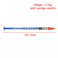 Colle adhésive conductrice argentée 0,2 ml, pâte de conduction électrique, peinture électrique pour carte de circuit imprimé, outils de réparation DIY