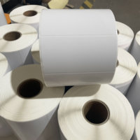 Etiqueta Adhesiva para Código de Barras de 58x40 mm, Etiqueta Térmica Directa para Balanza
