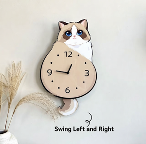 นาฬิกาแขวนผนังควอตซ์ดีไซน์ทันสมัย ลายภาพนิ่ง ตกแต่งห้องนั่งเล่น สร้างบรรยากาศสนุกสนานและมีสไตล์ - Product Image 5