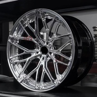 Rines Forjados de Aluminio 6061-T6 Cromados de 18 19 20 21 Pulgadas 5x120 5x112 5x114.3 Personalizados para Autos de Pasajeros BMW Tesla Porsche Lexus