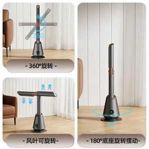 Bladeless electric fan, bladeless fan for home use, ultra-quiet, 360 rotating fan, <b>standing</b> fan. - Product Image 3