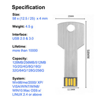 Pen Drive Logo kustom, Flash Drive USB 3.0 memori Pen Drive 8GB 16GB 32GB