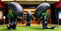 Costume gonflable d'alien de science-fiction pour divertissement, cosplay, costumes d'alien amusants pour adultes