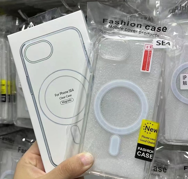 Magnetic Transparent Cell Phone Case for iPhone 16 Pro Max 15 14 Plus 13 12 11 Xr Xs max Shockproof Mobile Cover 17 Air 16e